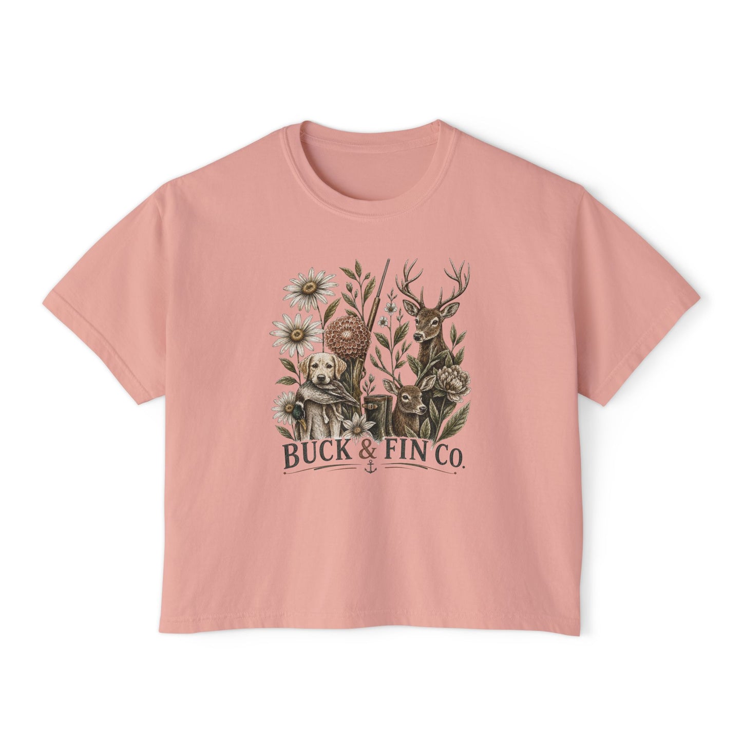 Blooms In Harmony Boxy Tee