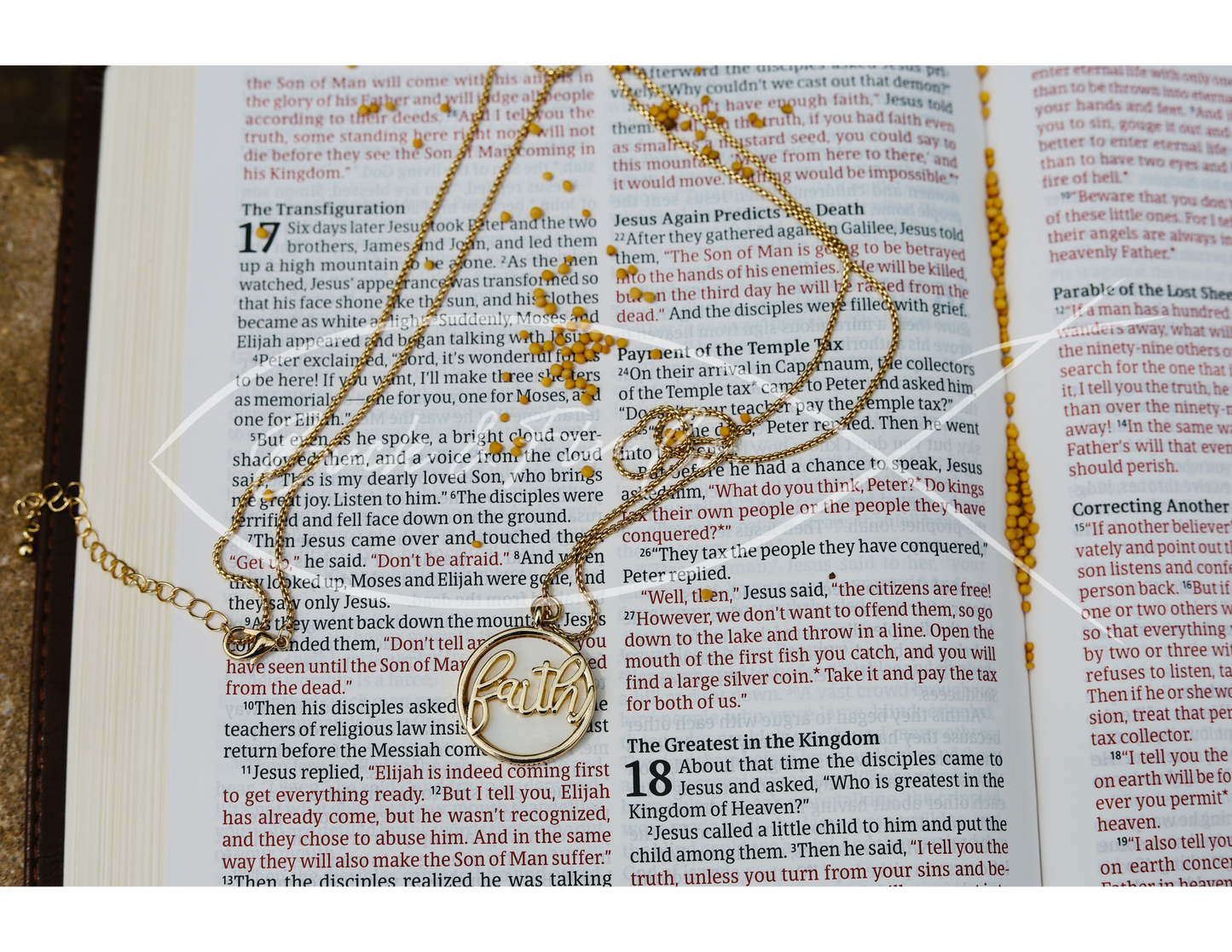 Faith necklace