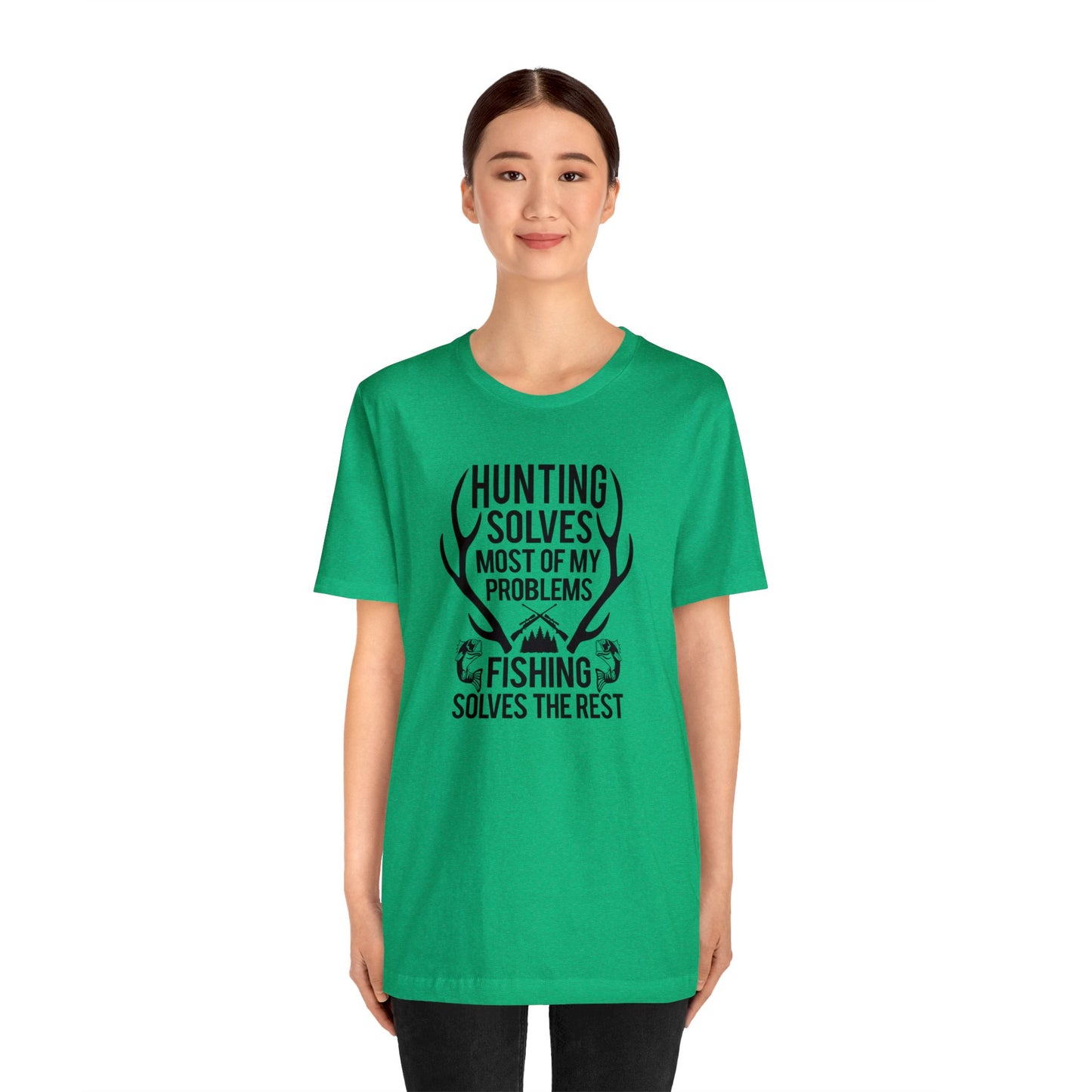 Unisex HUNTING SOLVES Tee