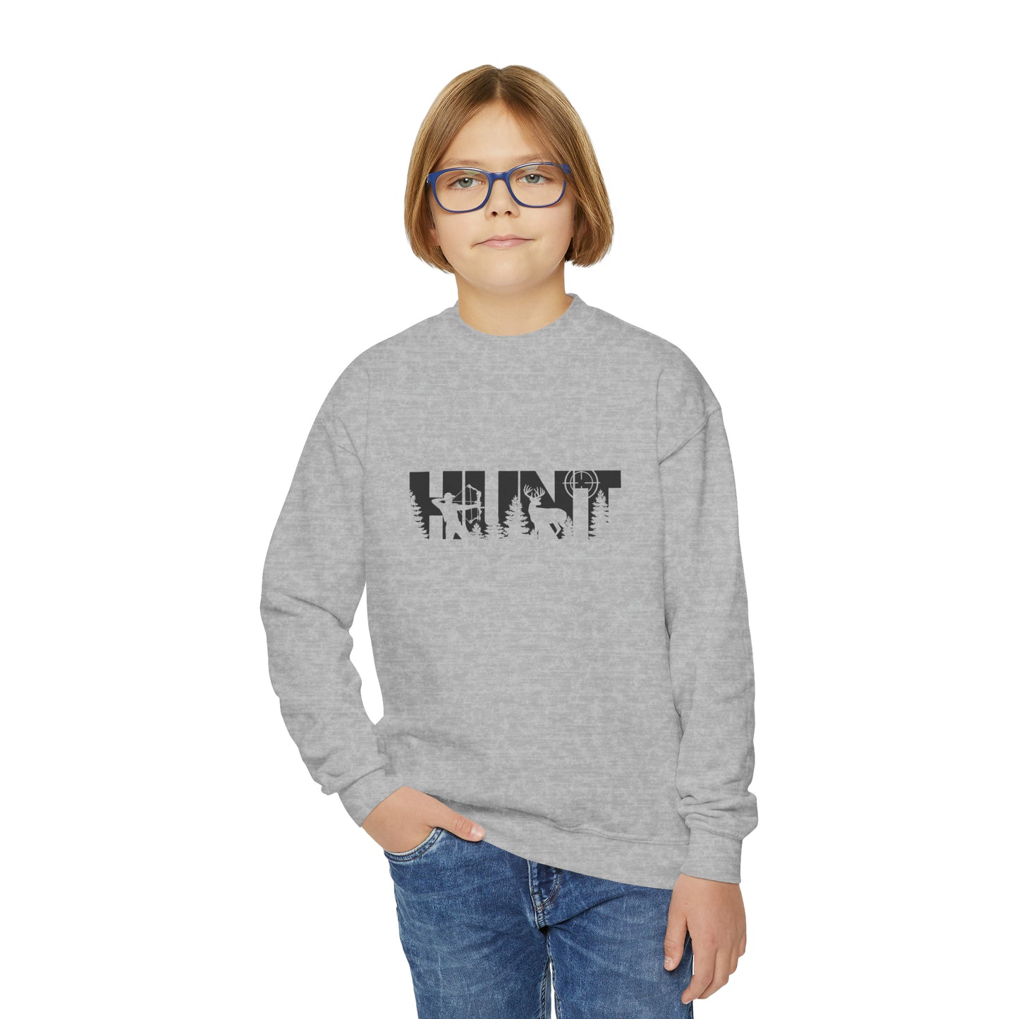 Youth HUNT Crewneck Sweatshirt