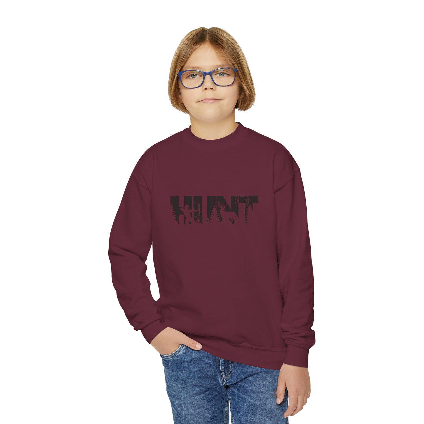 Youth HUNT Crewneck Sweatshirt