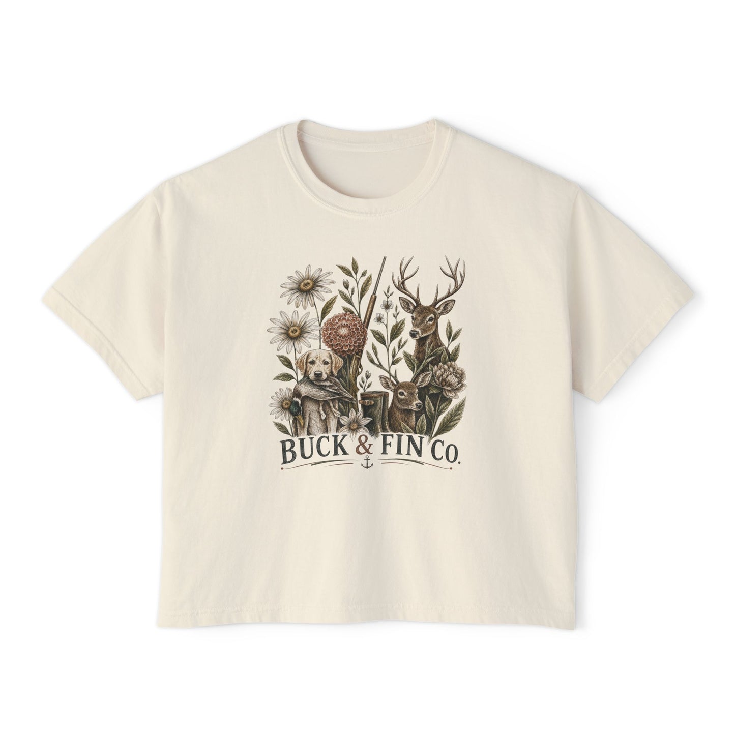 Blooms In Harmony Boxy Tee