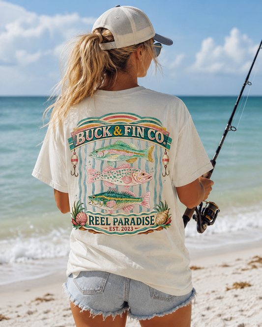 Reel Paradise T shirt