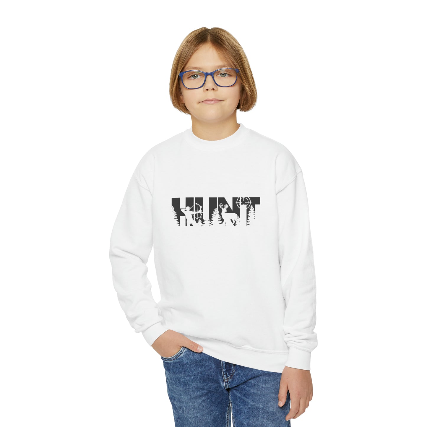 Youth HUNT Crewneck Sweatshirt