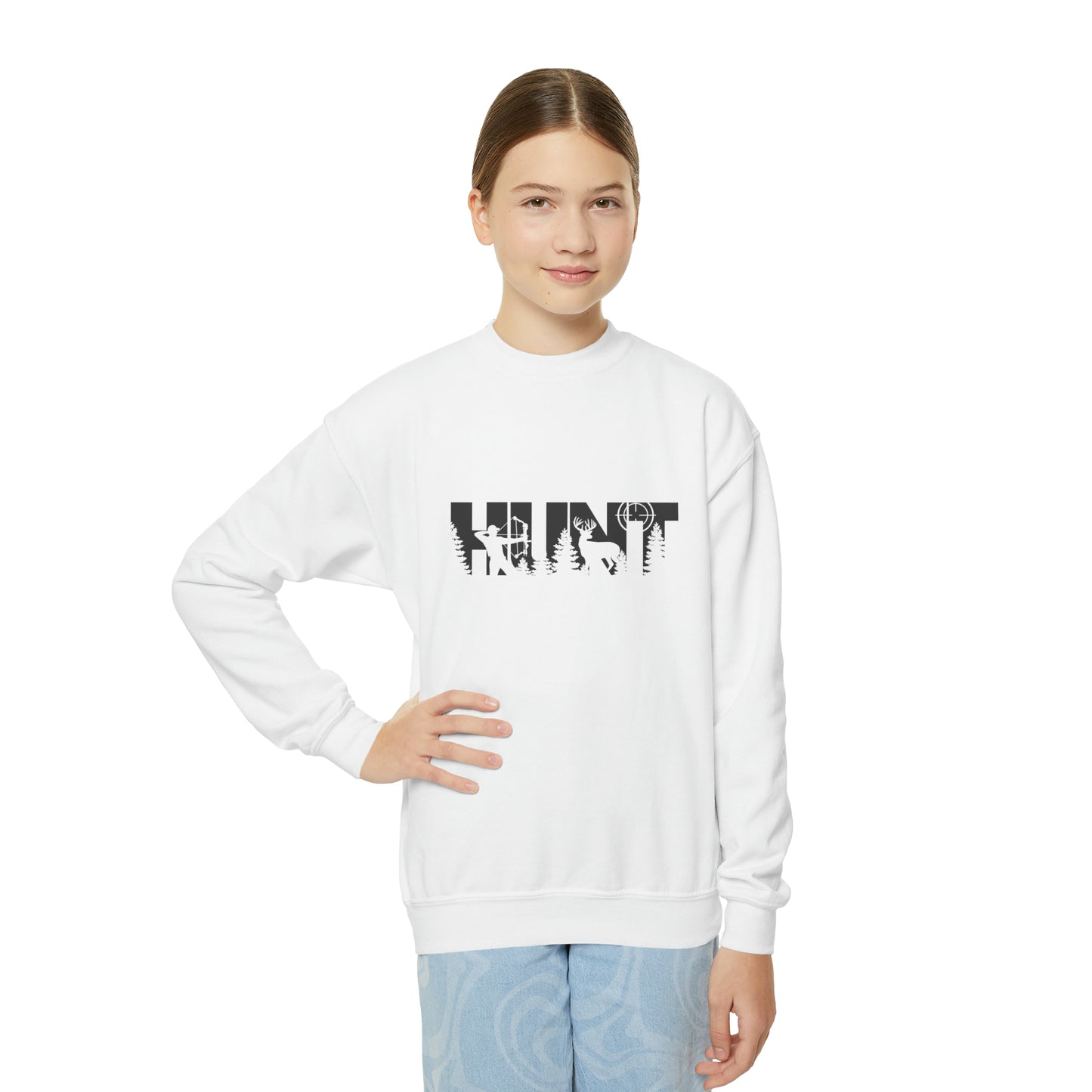 Youth HUNT Crewneck Sweatshirt