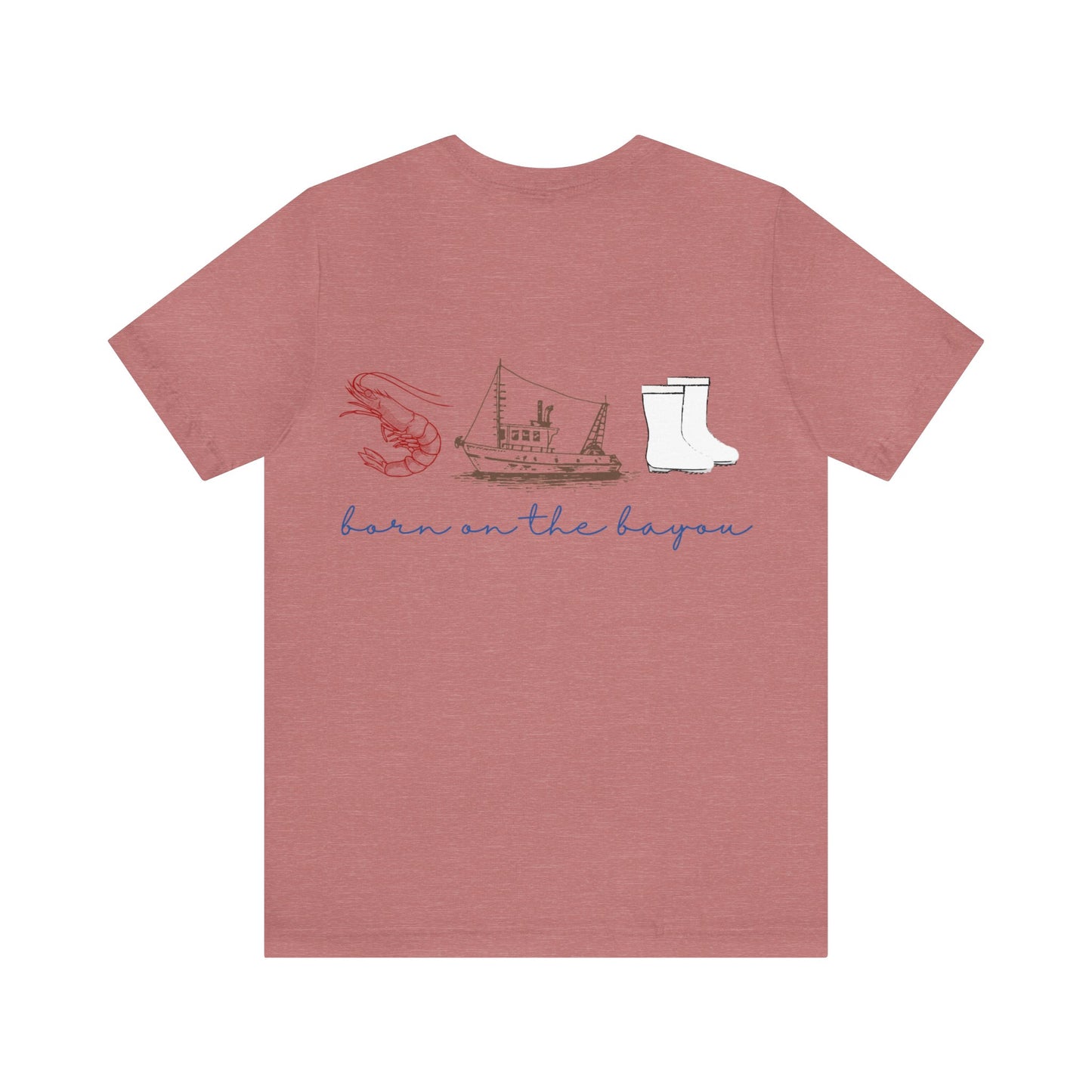 Unisex Born On The Bayou Tee