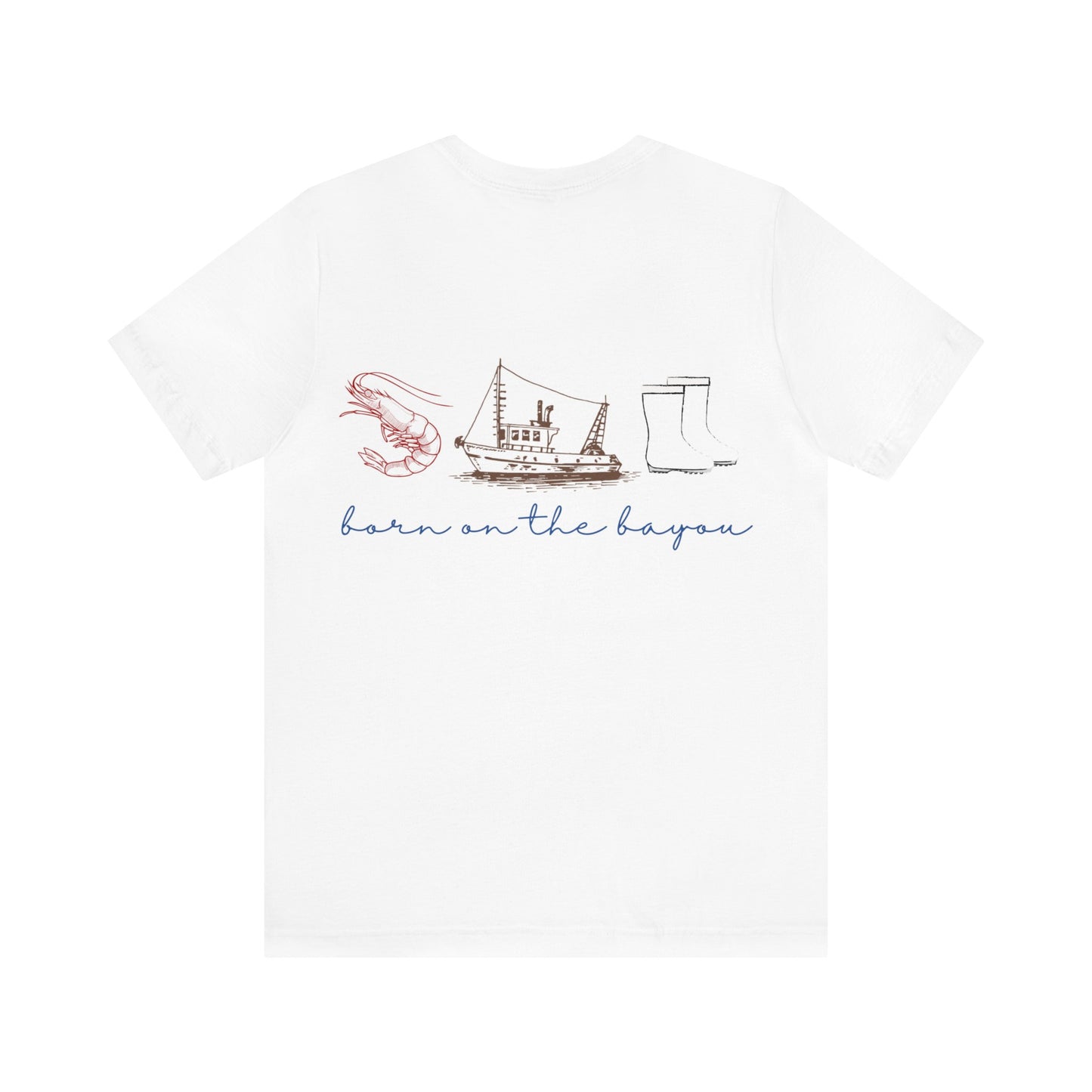 Unisex Born On The Bayou Tee