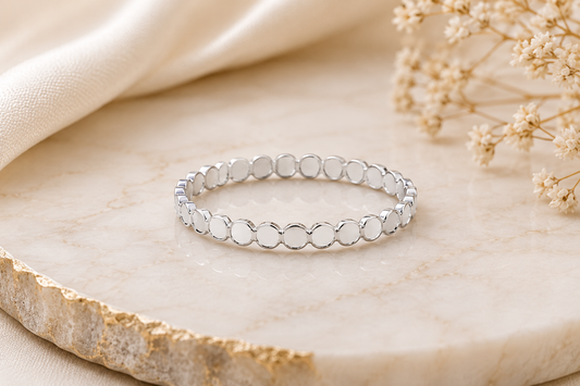 The Aurelia Band In Silver