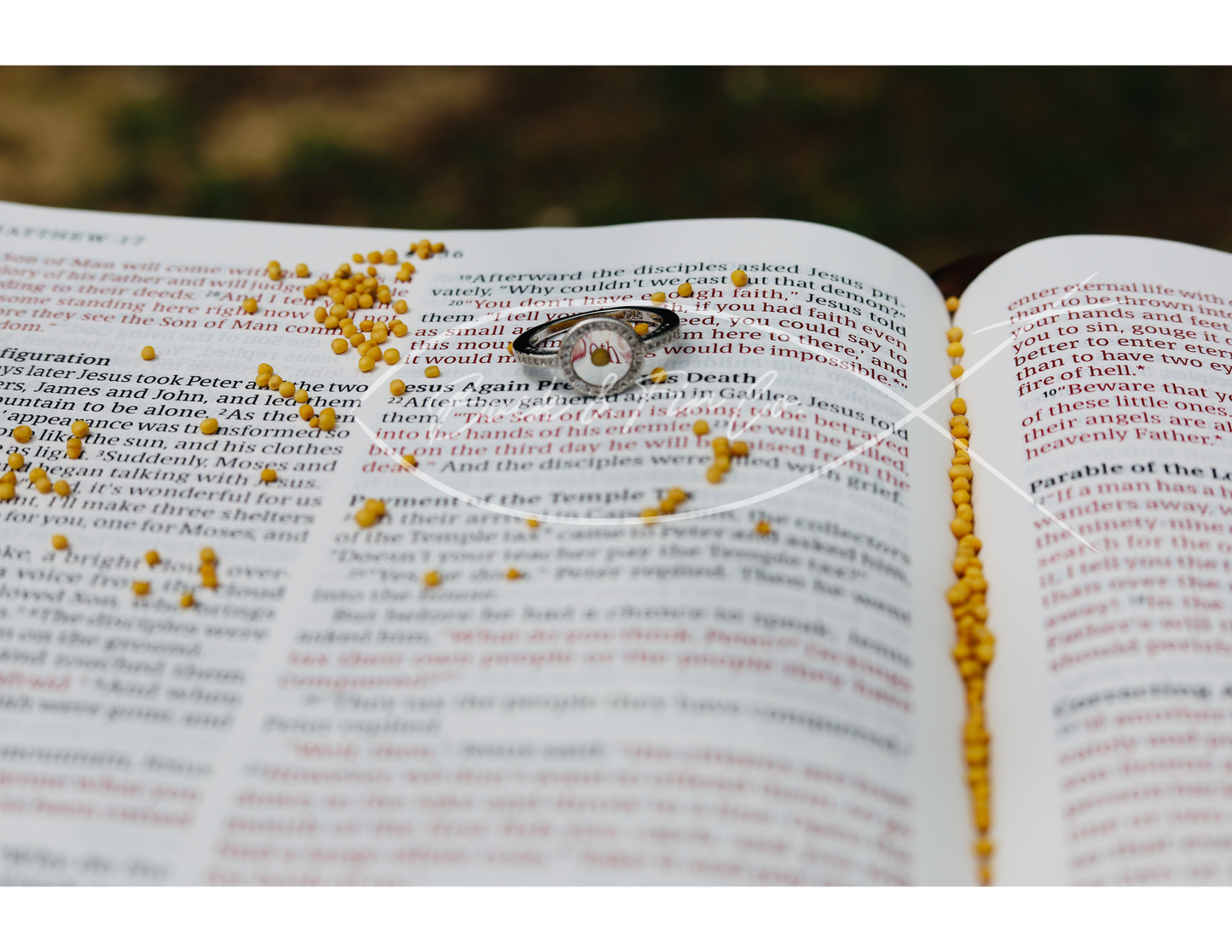 Mustard seed ring